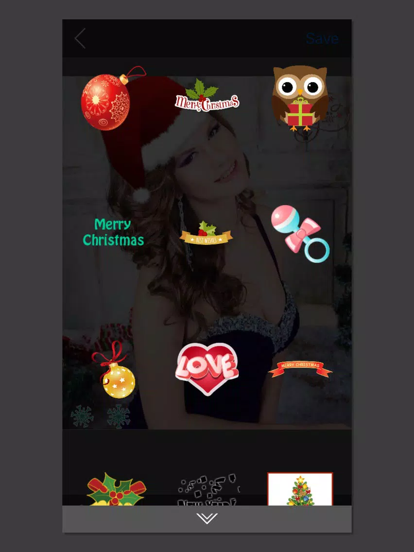 My Xmas Sticker iPad Screenshots