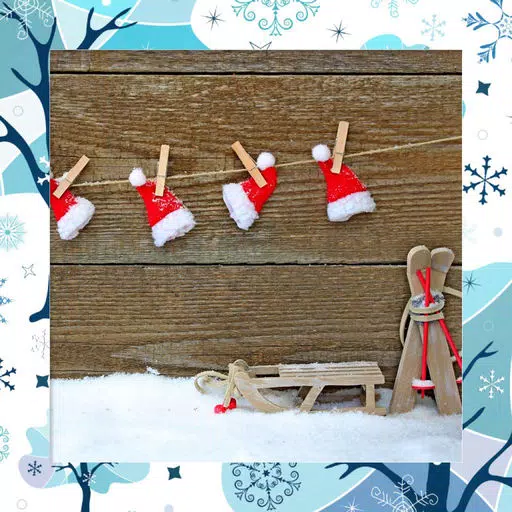 Holiday Christmas Photo Frame - Creative Design Holiday Christmas Photo Frame - Creative Design