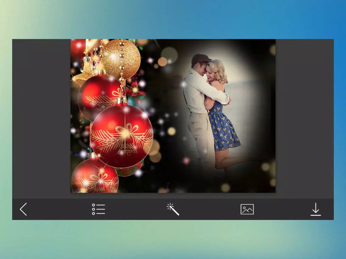 Santa Frame - Frame from the heart iPad Screenshots