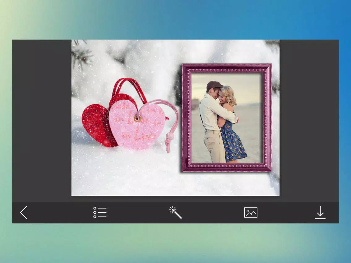 Santa Frame - Frame from the heart iPad Screenshots