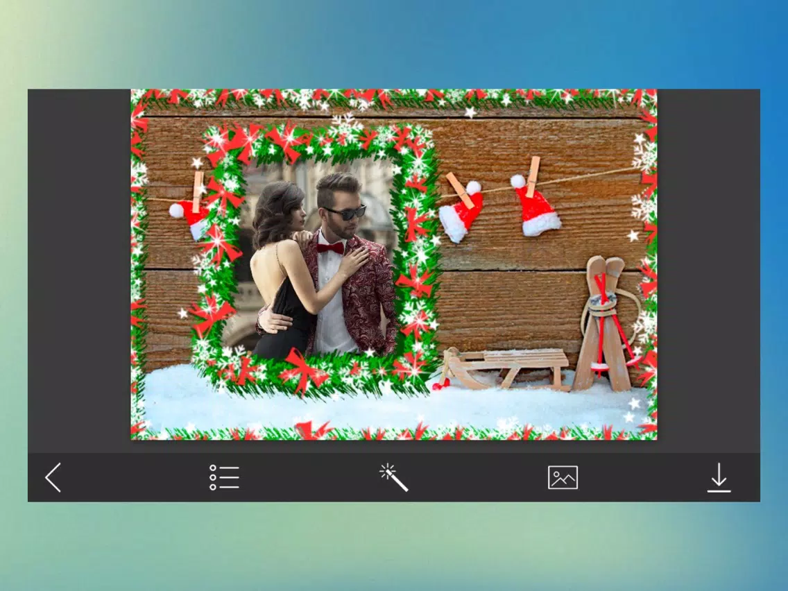 Christmas Special Frame - Creator and Editor iPad Screenshots