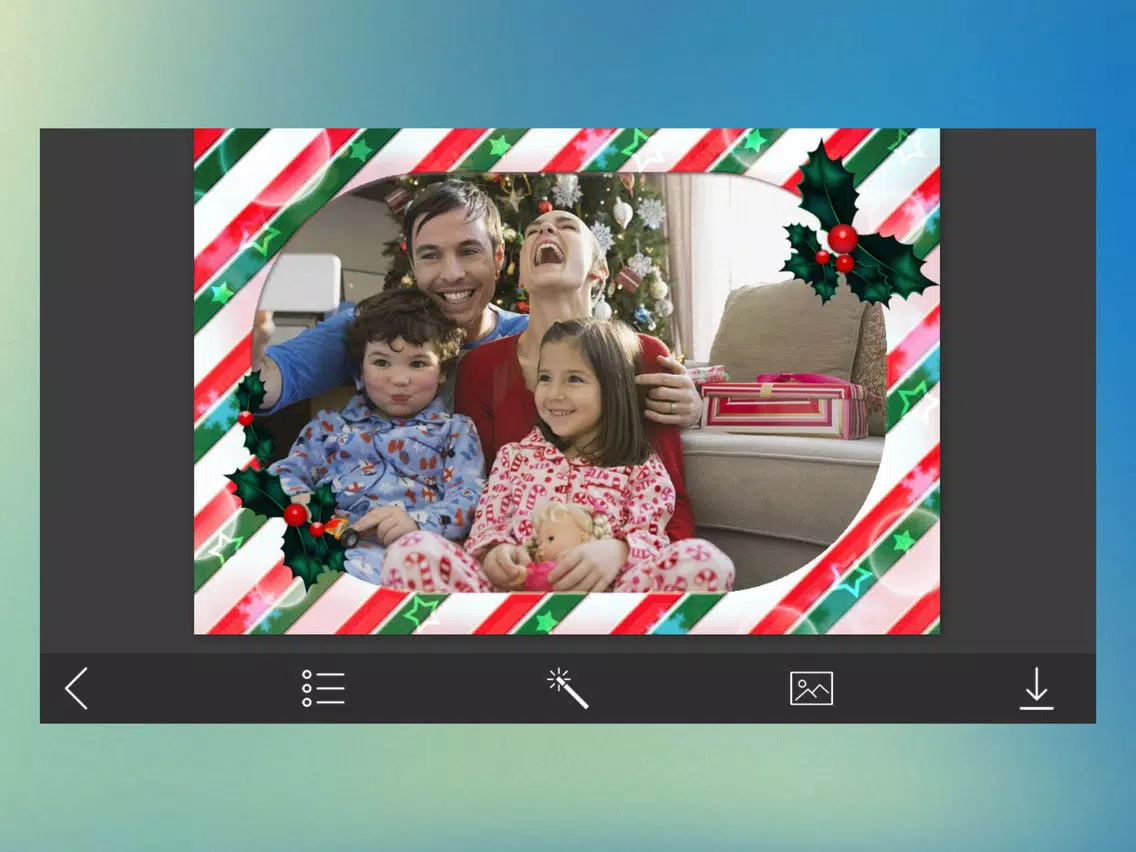 Creative Xmas HD Photo Frame - Best Frames iPad Screenshots