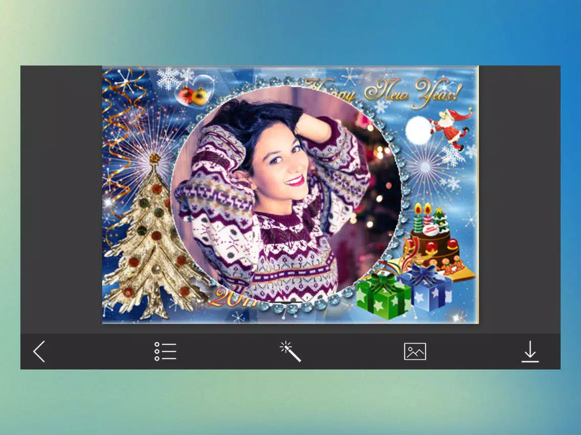 Screenshot di Xmas 2017 HD Frame - Perfect Photo frame Maker iPad