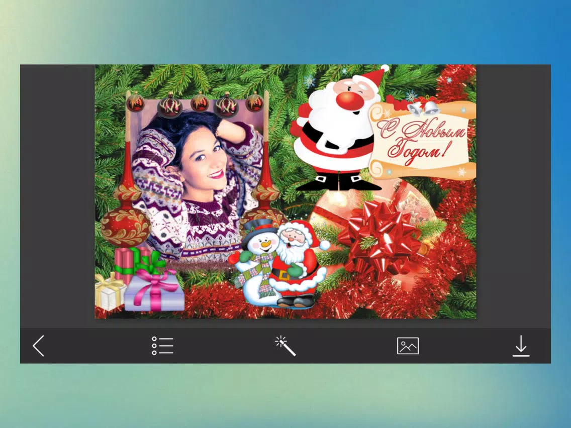 Screenshot di Xmas 2017 HD Frame - Perfect Photo frame Maker iPad