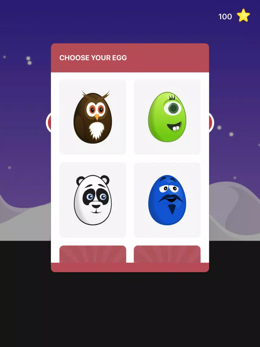 Tangkapan layar Rollin' Eggs iPad 