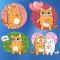 Adorable Cat Stickers HD
