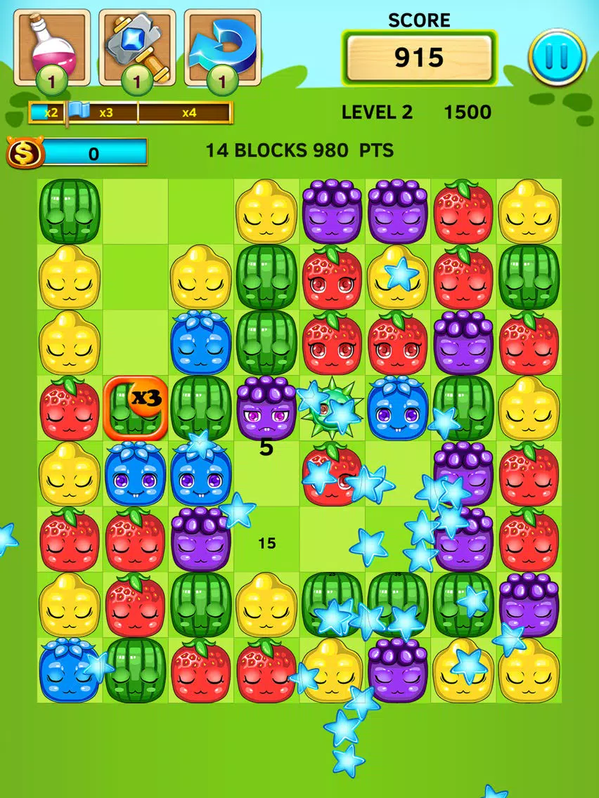 Best PopStar - Crazy Fruits iPad  Screenshots