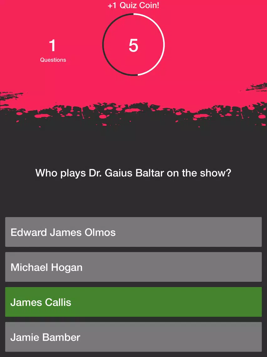 Quiz for Battlestar Galactica iPad Screenshots