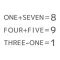 WordsCalc - Mental Arithmetic