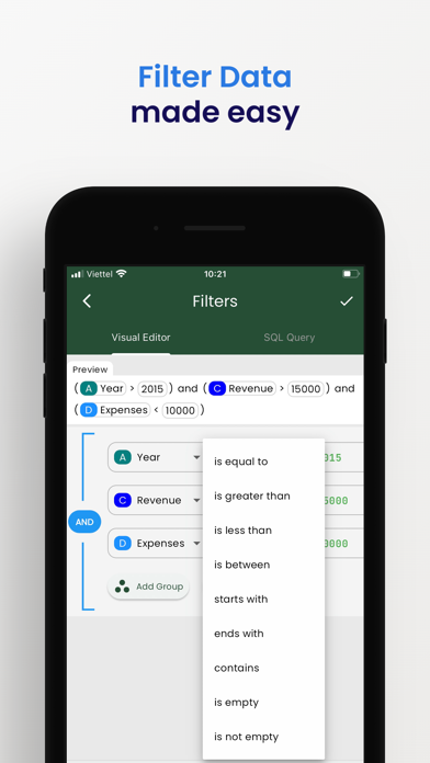 CSV File Viewer - Smart CSV Screenshots