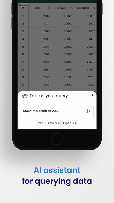 CSV File Viewer - Smart CSV Screenshots