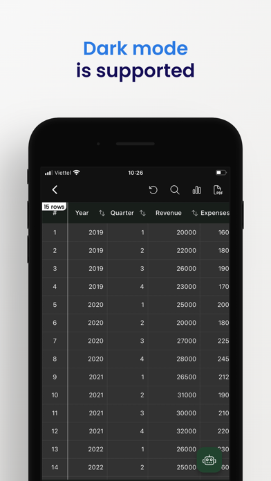 CSV File Viewer - Smart CSV Screenshots