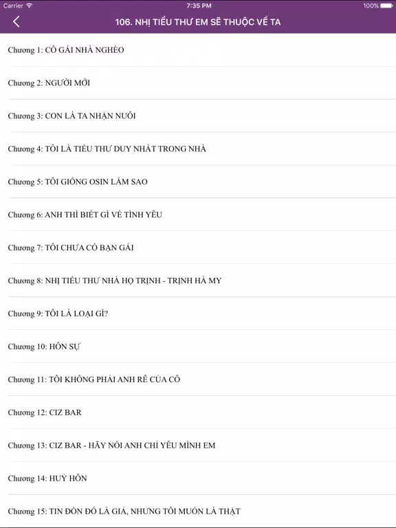 100 Ngôn Tình Offline Hay - Ngon tinh offline iPad Screenshots