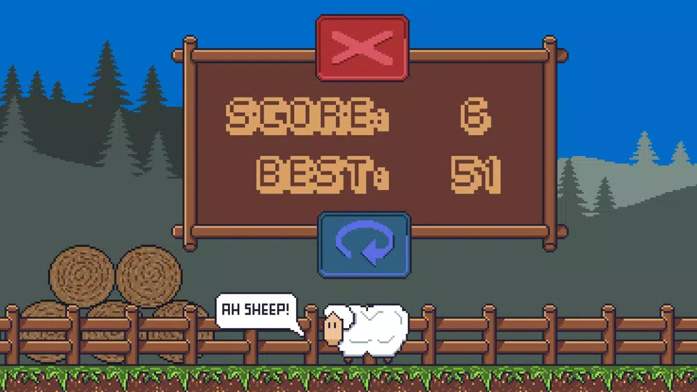 Tangkapan layar Yeet A Sheep