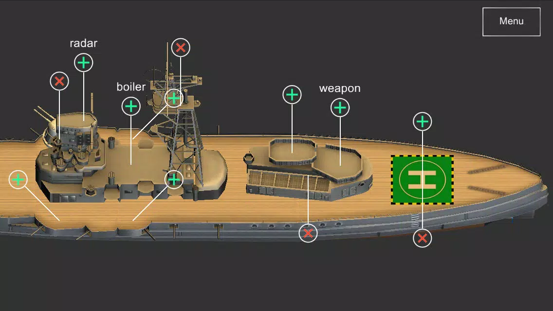 Capturas de tela do Battleship Builder