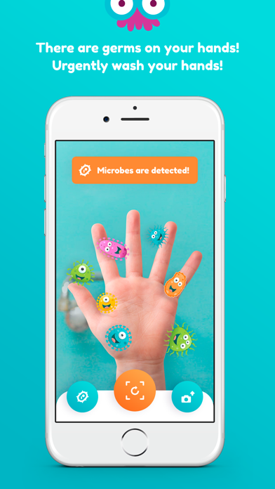Germs Scanner - childrens game应用截图