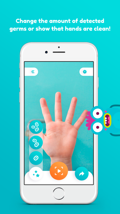 Germs Scanner - childrens game应用截图