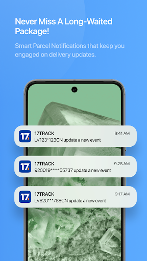 17TRACK Package Tracker Screenshots