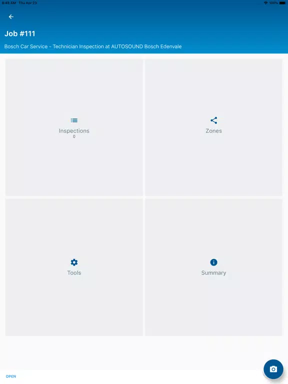 Bosch Smart Inspection iPad Screenshots