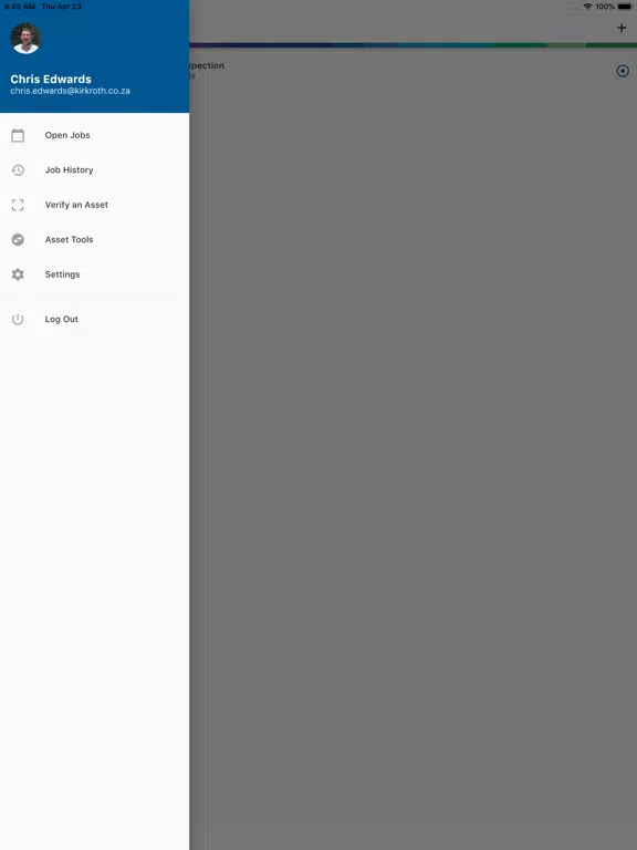 Bosch Smart Inspection iPad Screenshots
