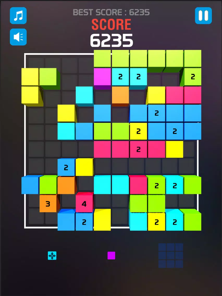 Block Puzzle Mania 3D iPad Screenshots