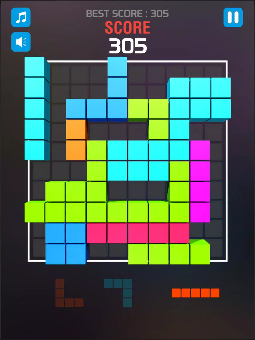 Block Puzzle Mania 3D iPad Screenshots