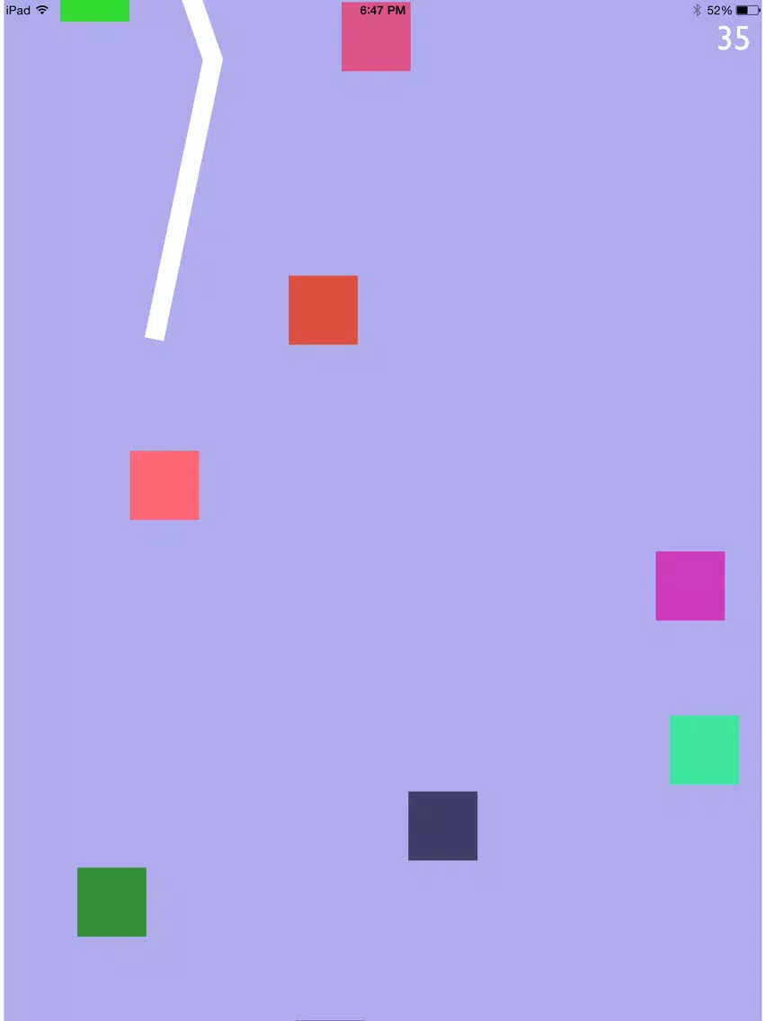 LineRun - Avoid the Blocks iPad  स्क्रीनशॉट