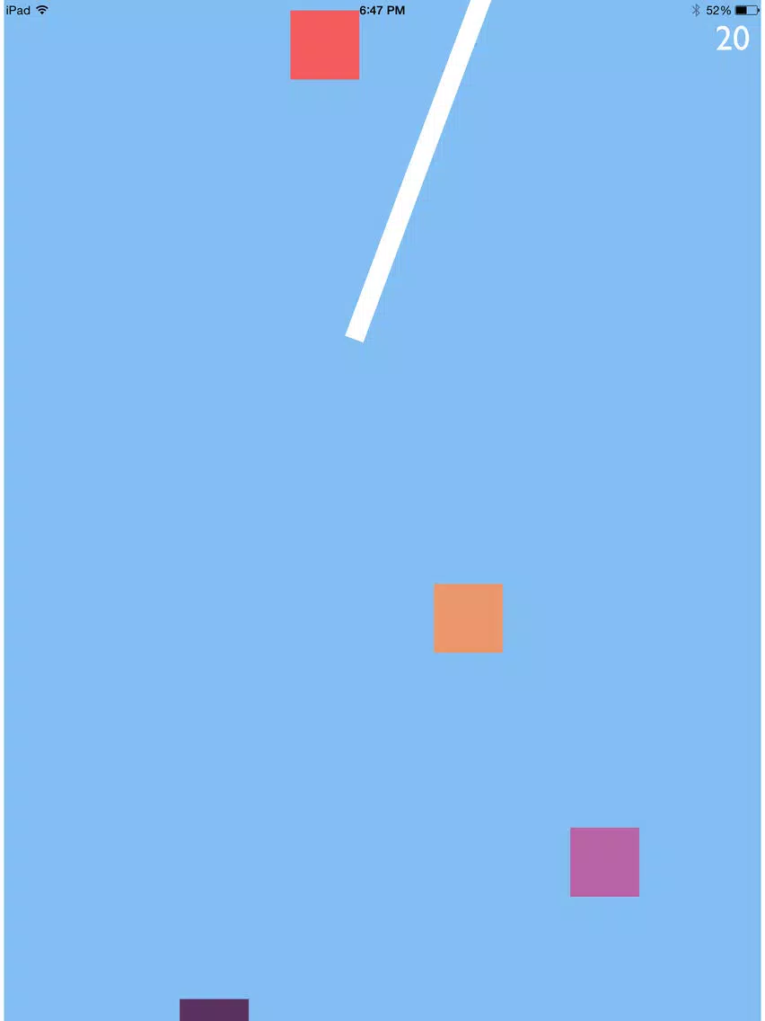 LineRun - Avoid the Blocks iPad  स्क्रीनशॉट