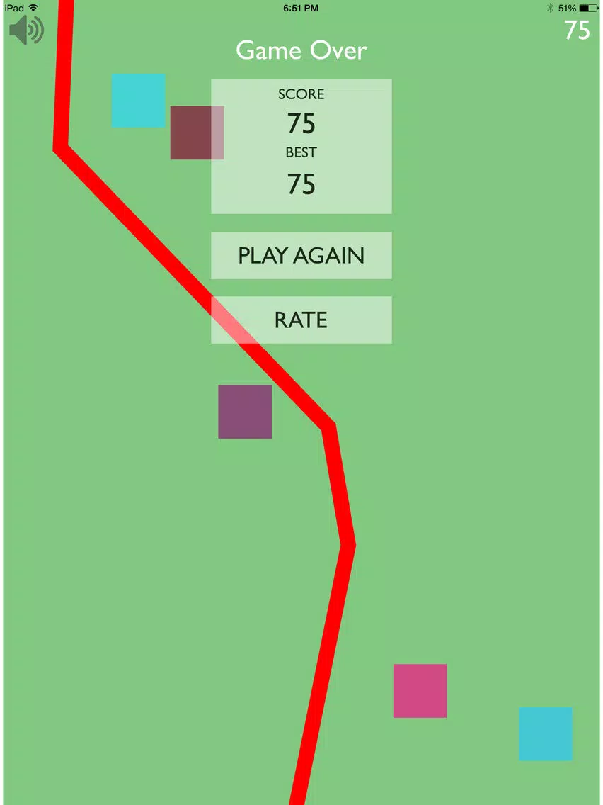 LineRun - Avoid the Blocks iPad  स्क्रीनशॉट