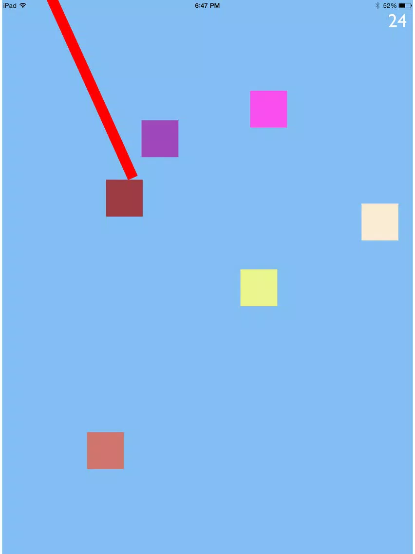 LineRun - Avoid the Blocks iPad  स्क्रीनशॉट