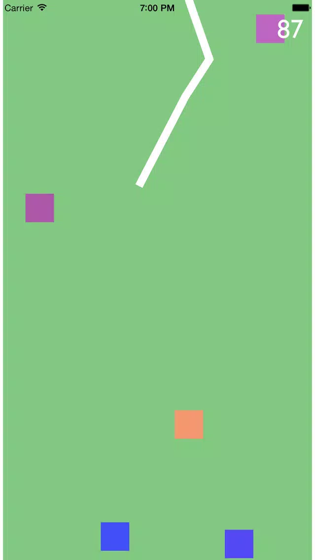 LineRun - Avoid the Blocks स्क्रीनशॉट