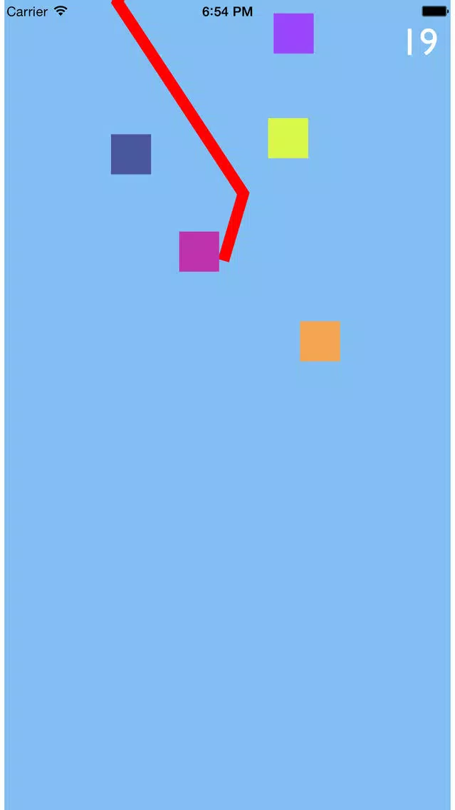 LineRun - Avoid the Blocks स्क्रीनशॉट
