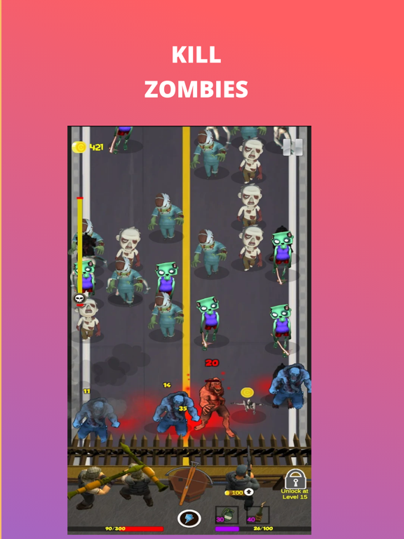 Captures d'écran de Zombie Defense - Tower Defense iPad