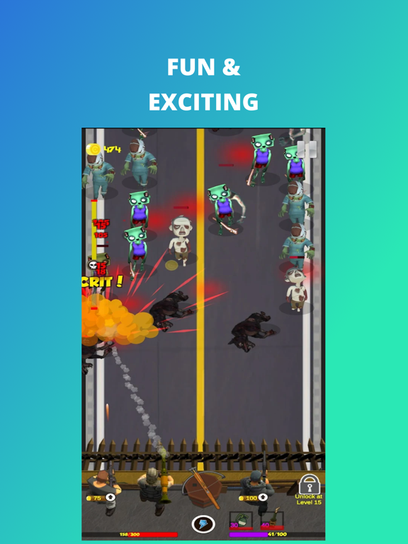 Captures d'écran de Zombie Defense - Tower Defense iPad
