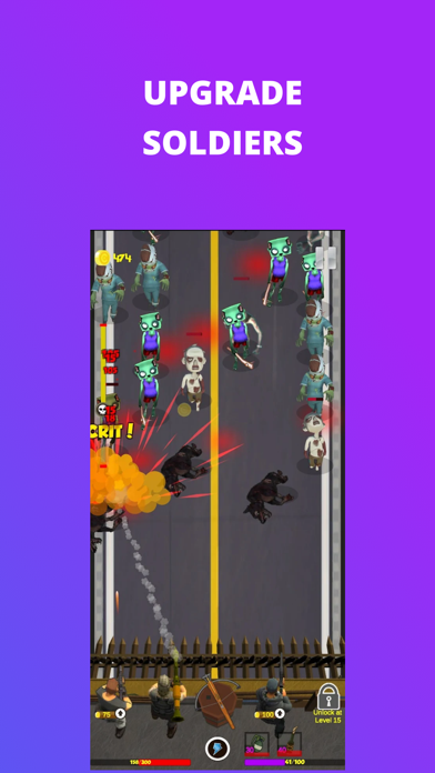 Captures d'écran de Zombie Defense - Tower Defense