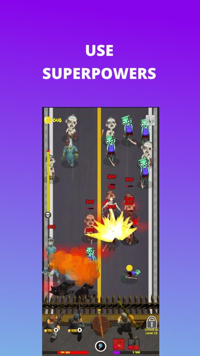 Captures d'écran de Zombie Defense - Tower Defense