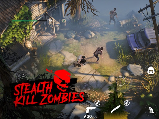 Tangkapan layar Stay Alive: Zombie Survival iPad 