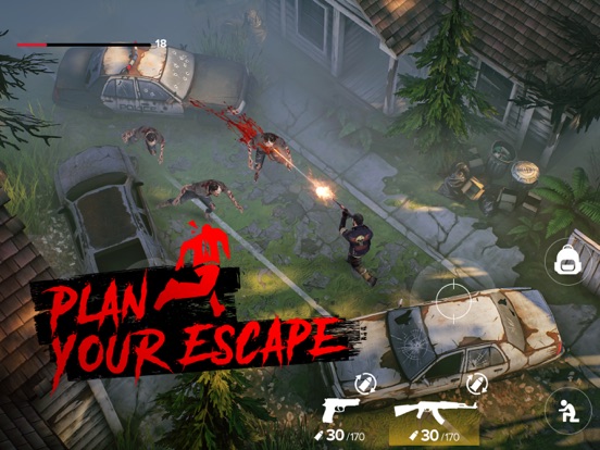 Tangkapan layar Stay Alive: Zombie Survival iPad 