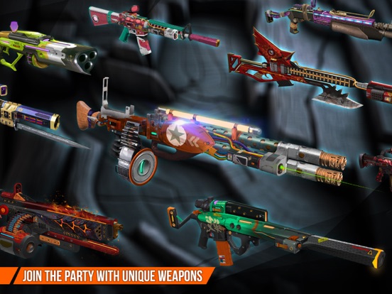 Tangkapan skrin ZOMBIE HUNTER: Offline Games iPad 