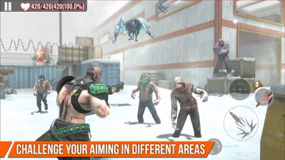 Tangkapan skrin ZOMBIE HUNTER: Offline Games